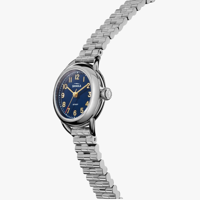 Shinola Runabout Watch 25mm Navy
