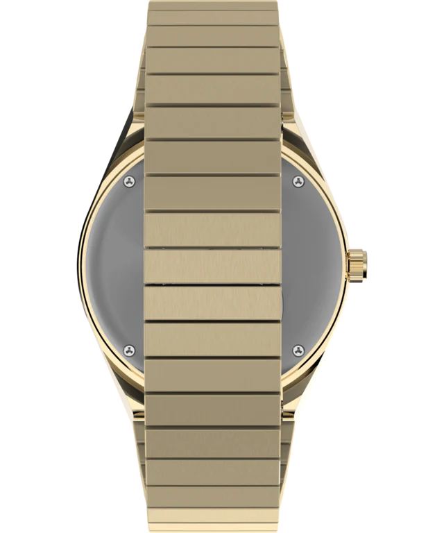 Q Timex® 36mm Stainless Steel Expansion Band Watch