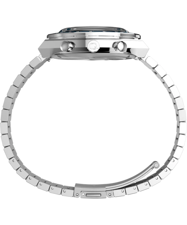Timex Q Timex Chronograph 40mm Stainless Steel Bracelet Watch
