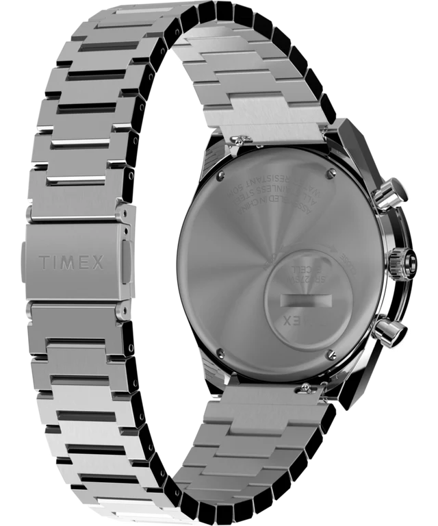 Timex Q Timex Chronograph 40mm Stainless Steel Bracelet Watch
