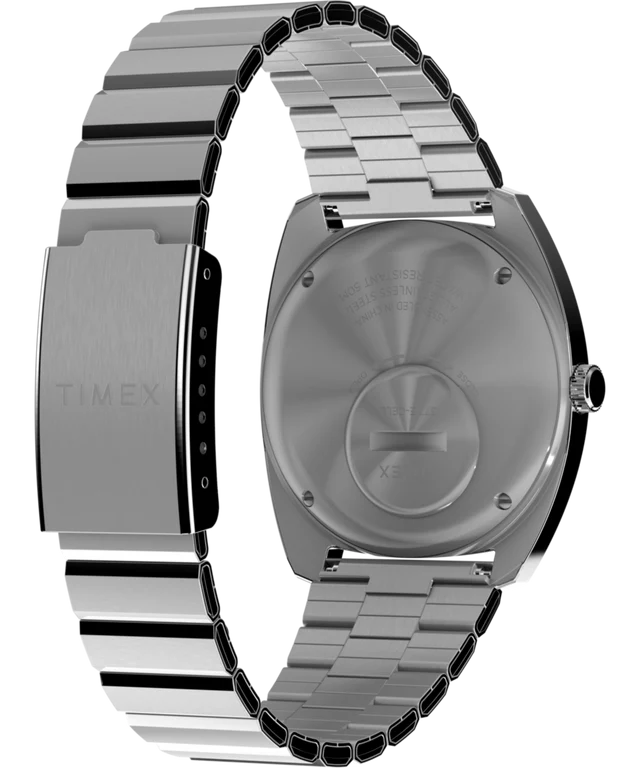 Timex Q 1975 Enigma Reissue 37mm Stainless Steel Bracelet Watch