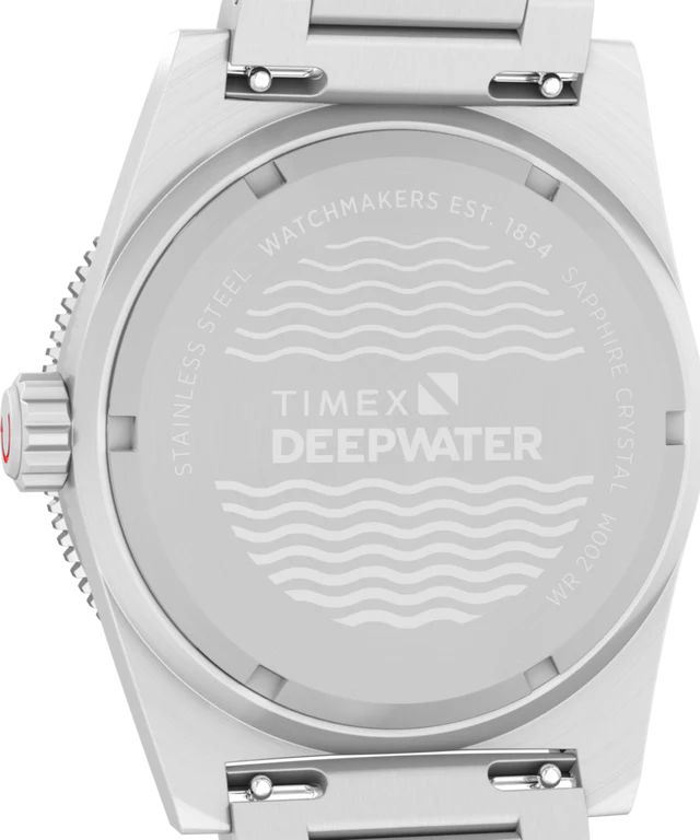Timex Deepwater Reef 200 GMT 41mm Stainless Steel Bracelet Watch
