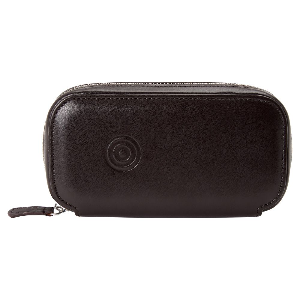 Wolf WM Brown 2 Piece Watch Zip-Case