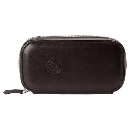 Wolf WM Brown 2 Piece Watch Zip-Case