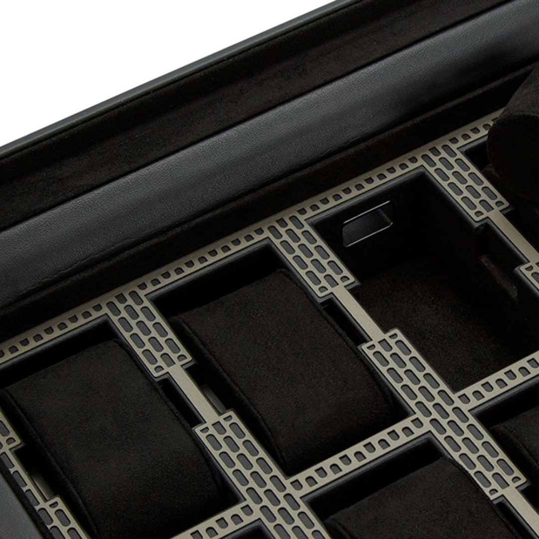 Wolf Axis 15 Piece Watch Box