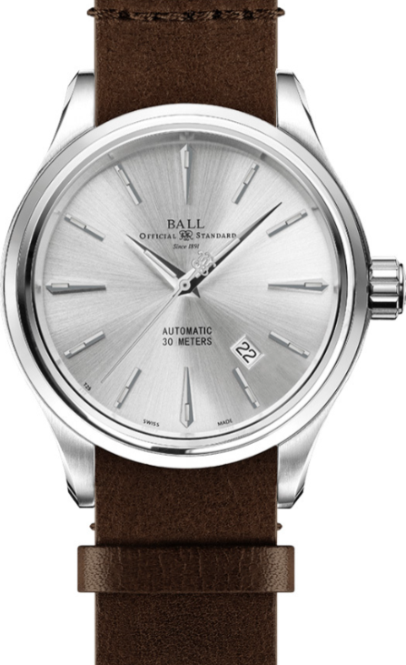 Ball Trainmaster Legend Automatic Watch 40 mm NM9080D-L1J-SL