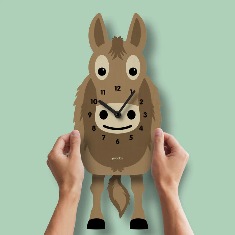 Popclox Doug Donkey - Pendulum Clock