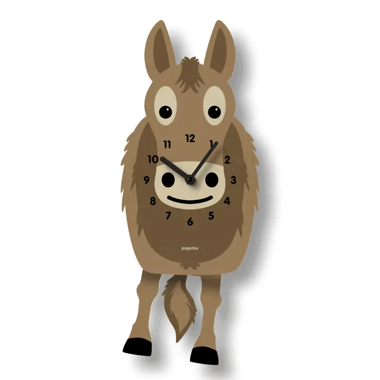 Popclox Doug Donkey - Pendulum Clock