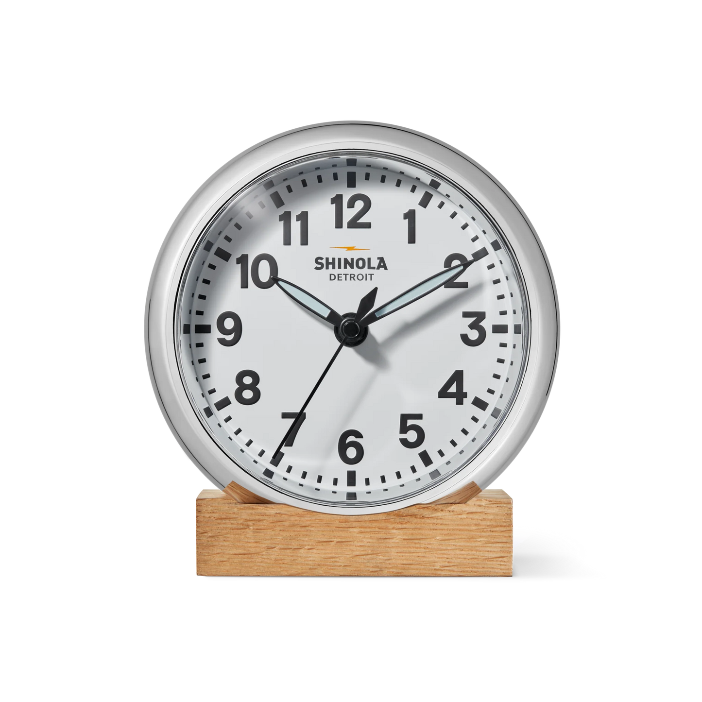 Shinola 6" Runwell Desk Clock