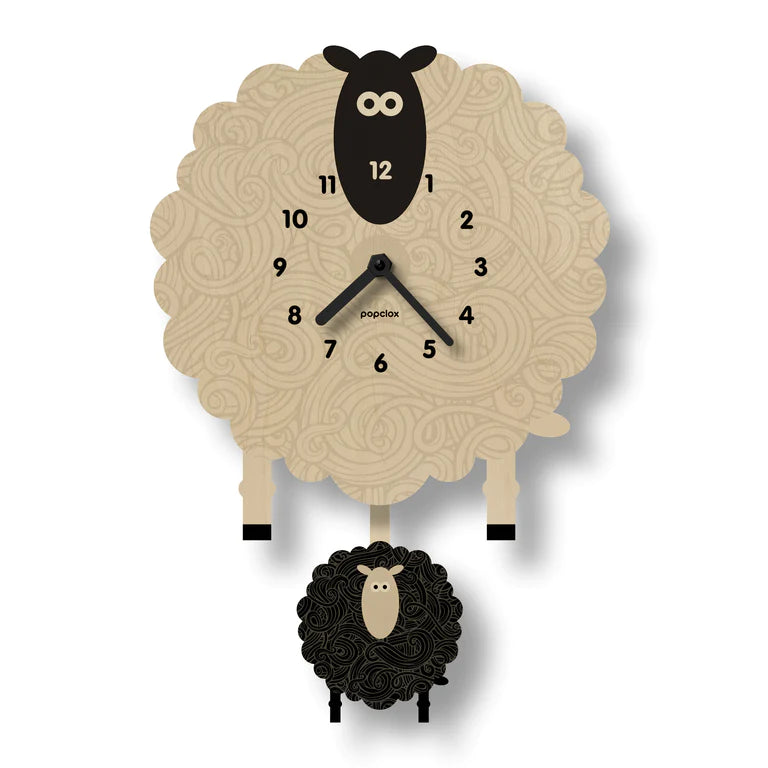 Popclox Sheep Pendulum Clock